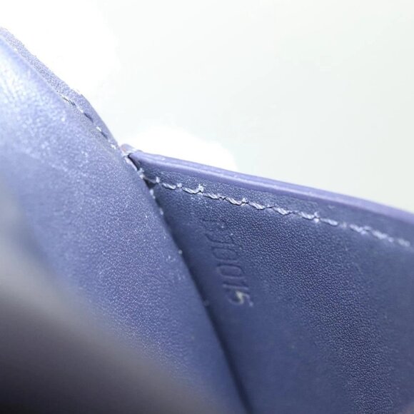 LOUIS VUITTON Monogram Vernis Ludlow Coin Purse Indigo M91356 LV Auth sw1431 - Picture 11 of 16
